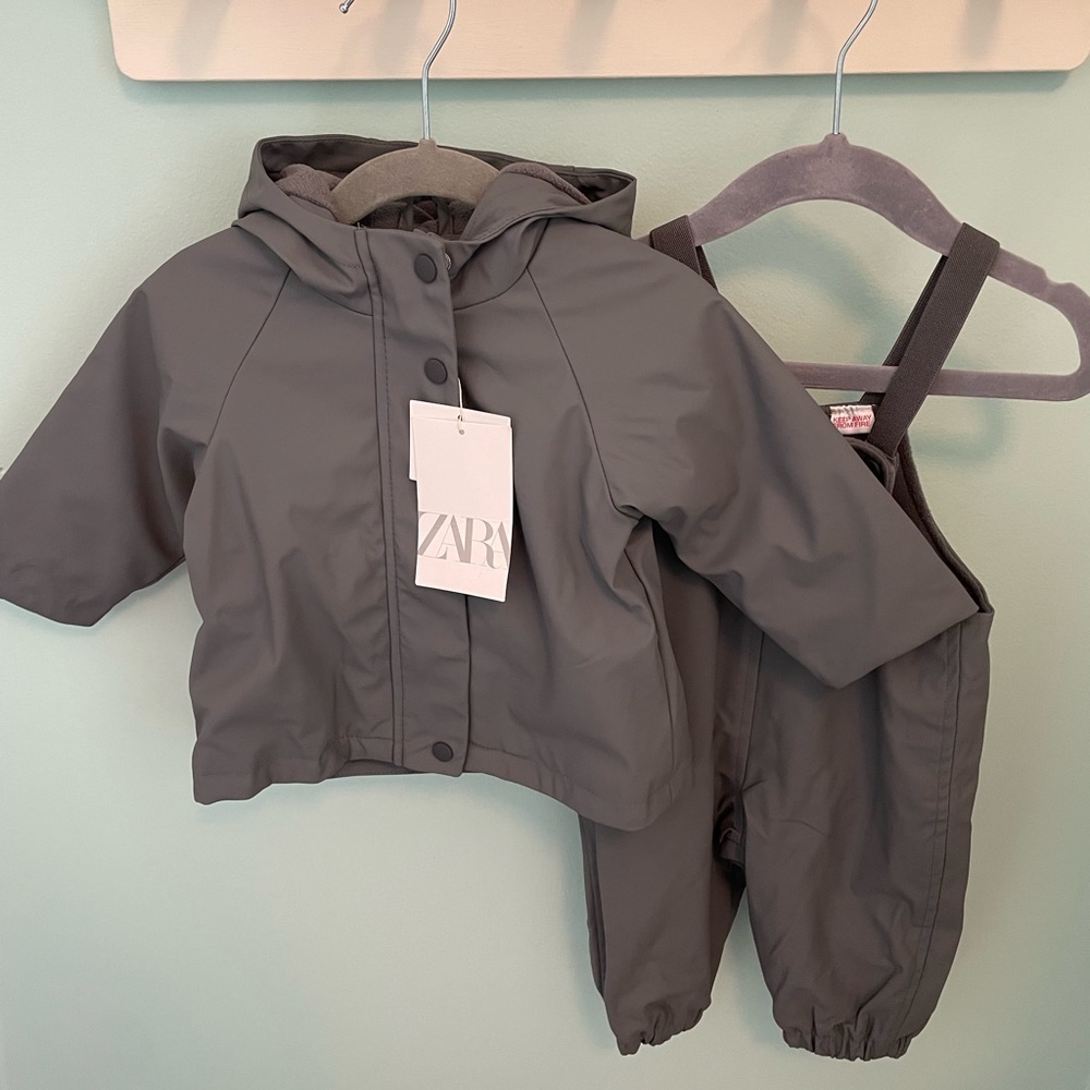 ZARA WATER RESISTANT RUBBERIZED SET